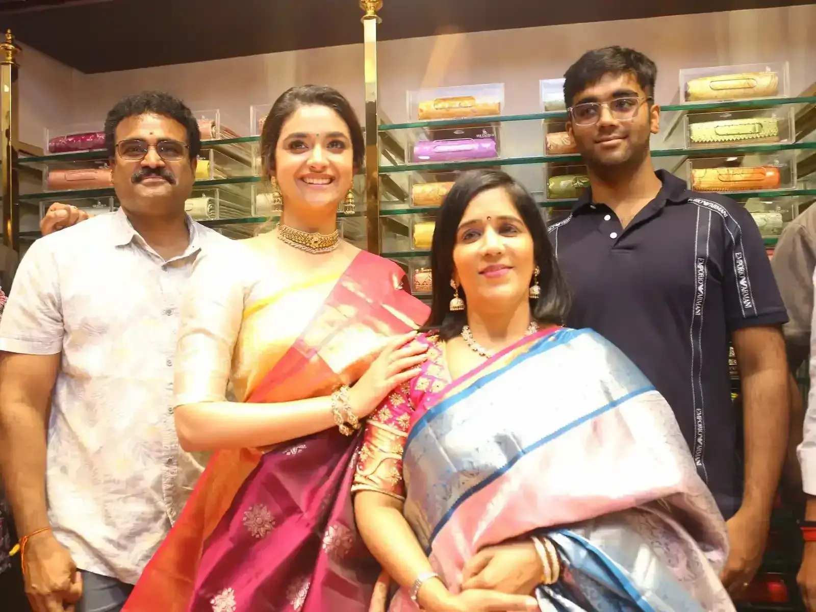 HYDERABAD ACTRESS KEERTHY SURESH AT CMR SHOPPING MALL LAUNCH 15